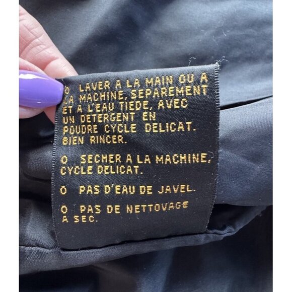 Vintage EDDIE BAUER Women's Sz L Blue Pink Gore-Tex Hooded Jacket - Picture 7 of 12